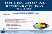 INTERNATIONL RESEARCH DAY