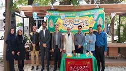جشن میلاد امام رضا(ع) و دهه کرامت در محوطه دانشکده توانبخشی برگزار شد
