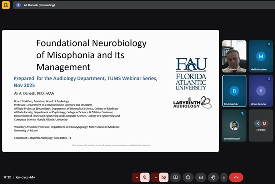 وبینار بین‌المللی میسوفونیا  برگزار شد 